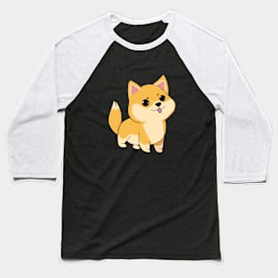 Kawaii Shiba Inu Dog, Love Shiba Inus Baseball T-Shirt